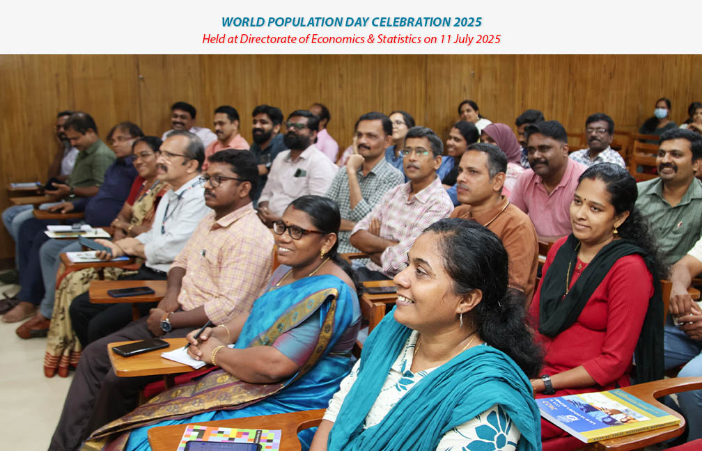 World Population day celebration held at Directorate of Economics & Statistics on 11-07-2025