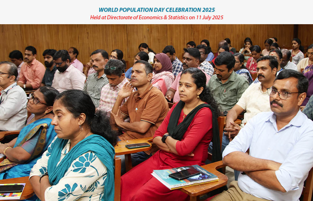 World Population day celebration held at Directorate of Economics & Statistics on 11-07-2025