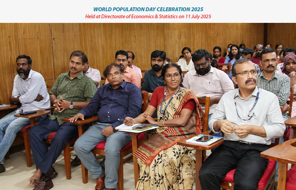 World Population day celebration held at Directorate of Economics & Statistics on 11-07-2025