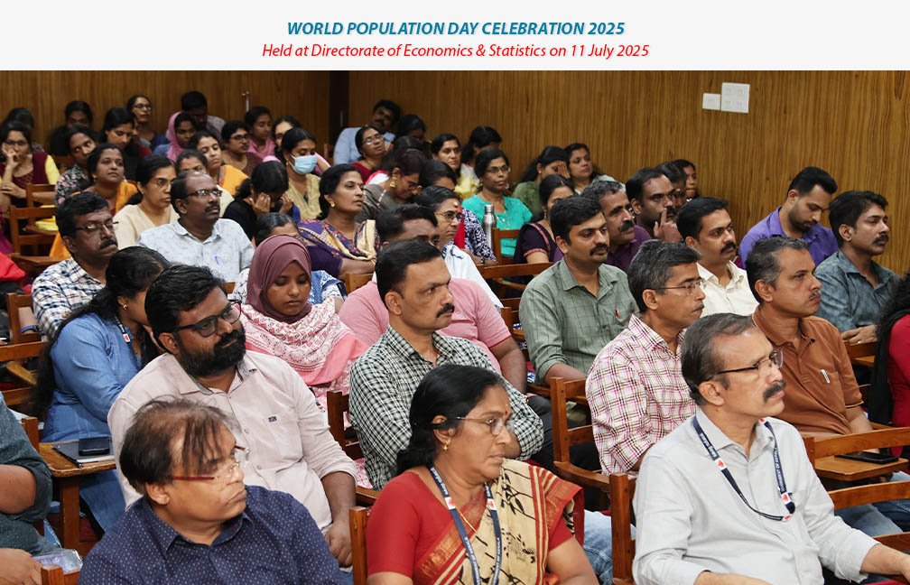 World Population day celebration held at Directorate of Economics & Statistics on 11-07-2025