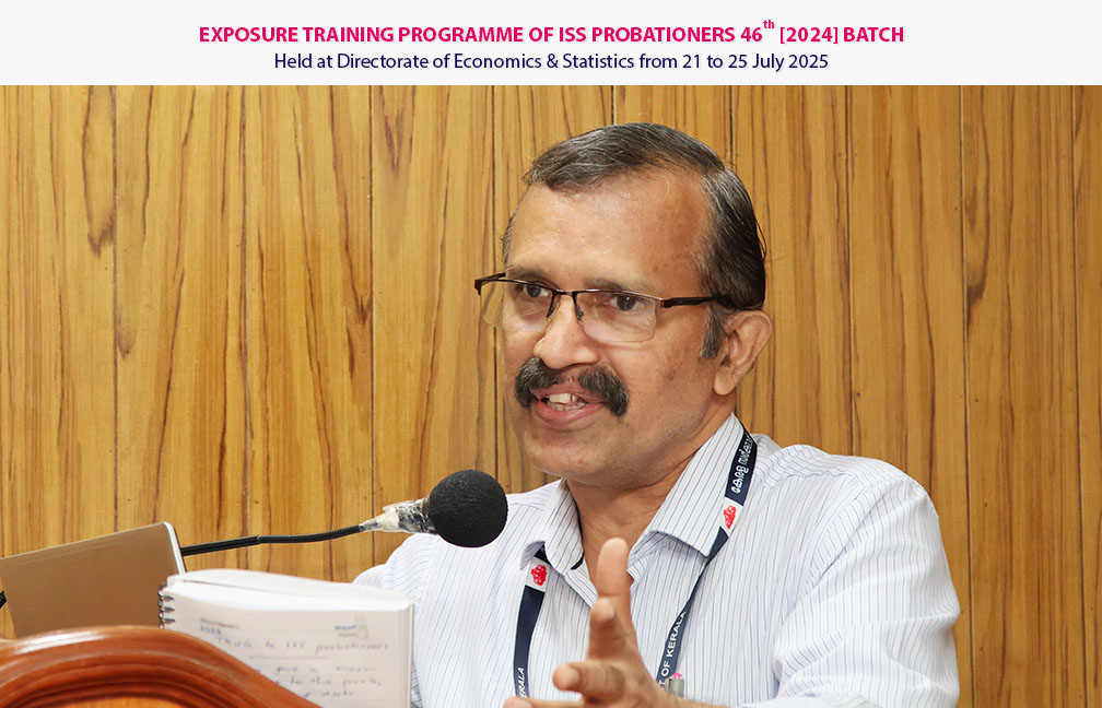 Exposure training of probationers of ISS 2024 batch held at Directorate on 21-07-2025.