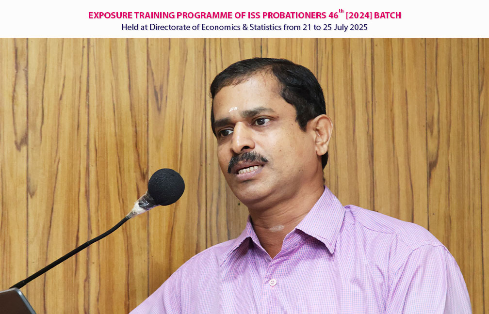 Exposure training of probationers of ISS 2024 batch held at Directorate on 21-07-2025.