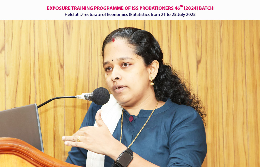 Exposure training of probationers of ISS 2024 batch held at Directorate on 21-07-2025.