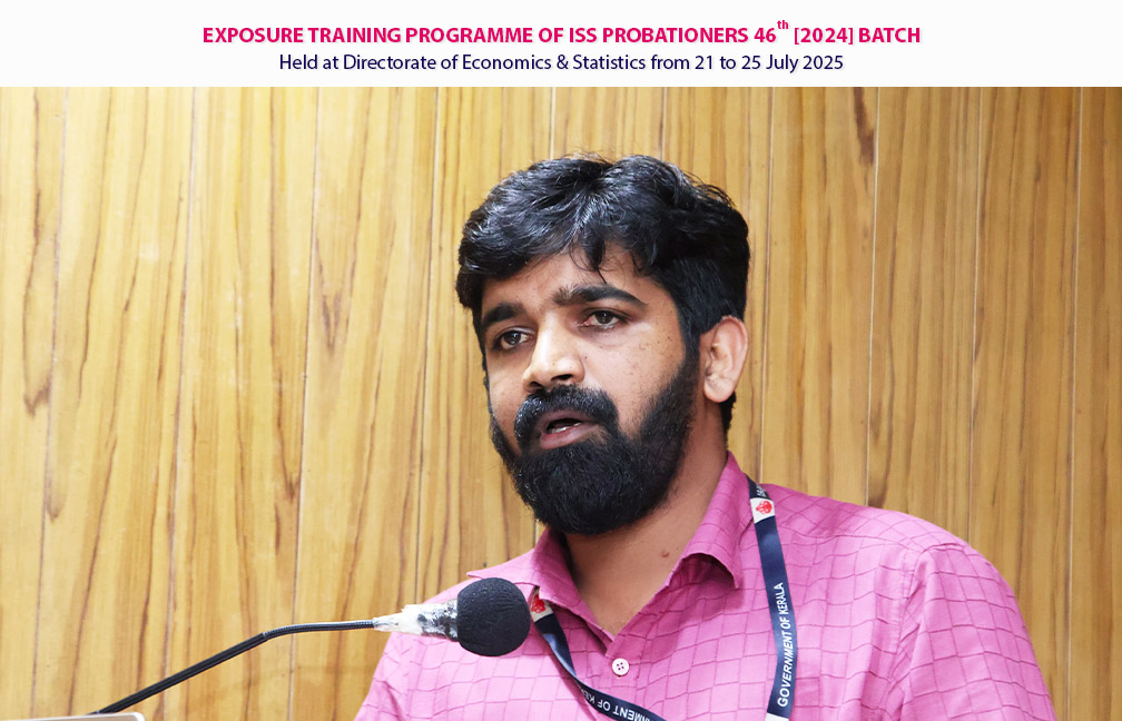 Exposure training of probationers of ISS 2024 batch held at Directorate on 21-07-2025.