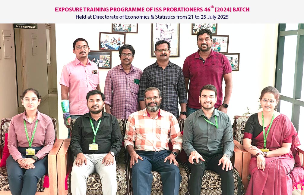 Exposure training of probationers of ISS 2024 batch held at Directorate on 21-07-2025.