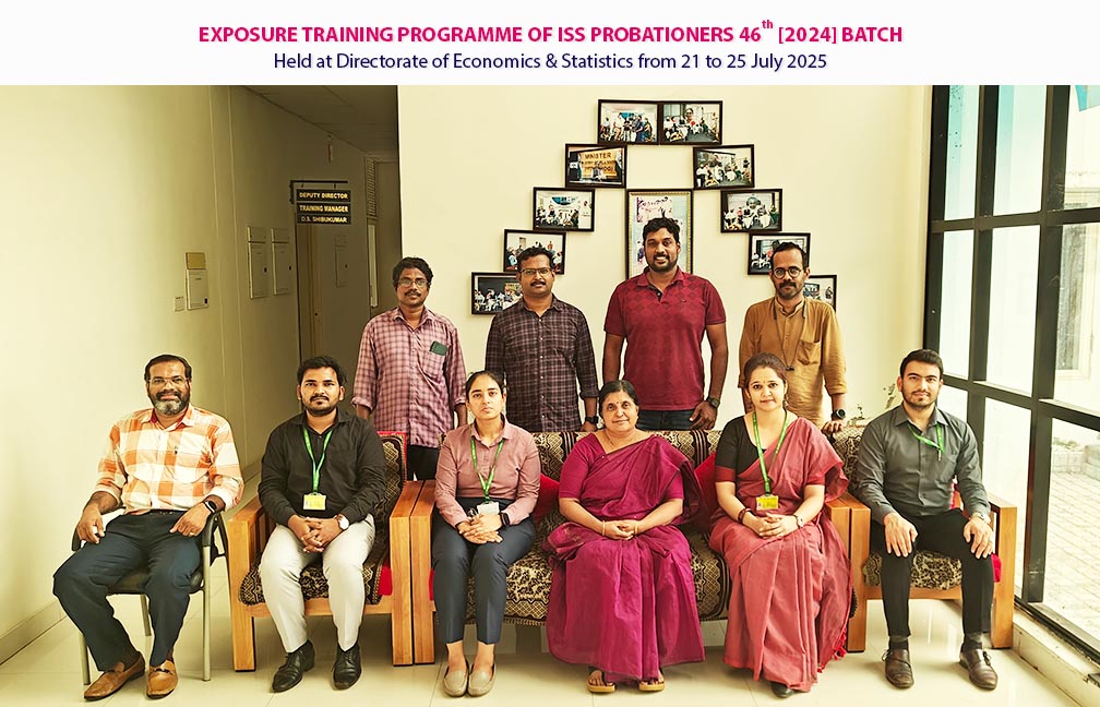Exposure training of probationers of ISS 2024 batch. Visit to SASA annd KSSC on 23-07-2025.