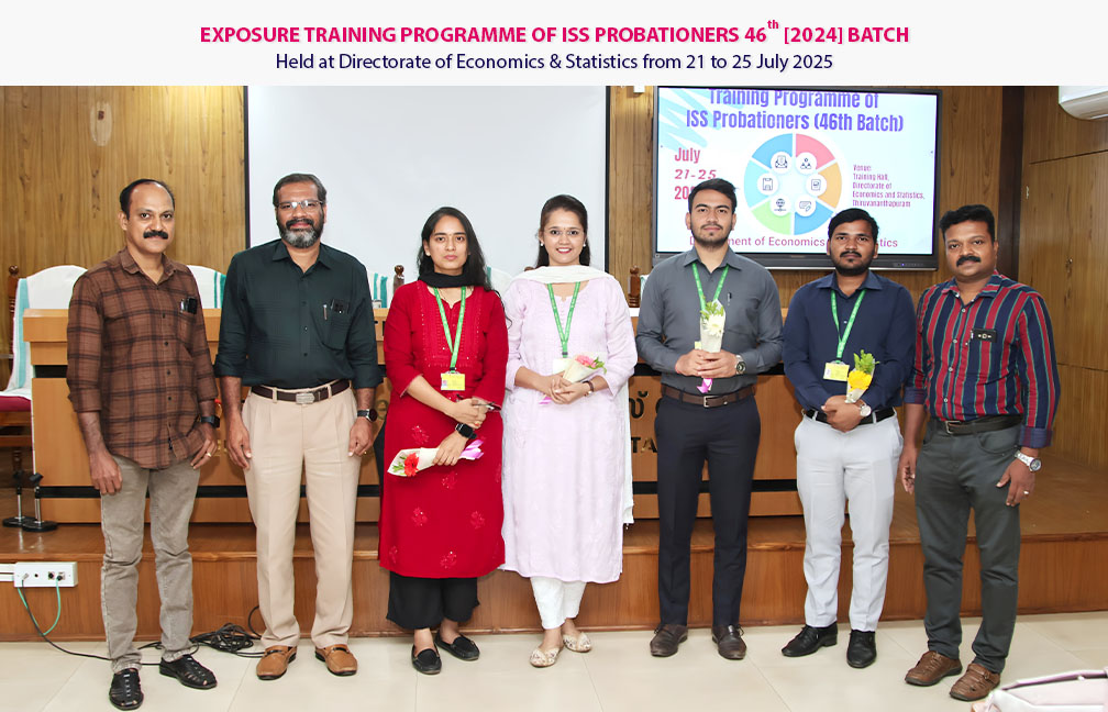 Exposure training of probationers of ISS 2024 batch held at Directorate on 21-07-2025.