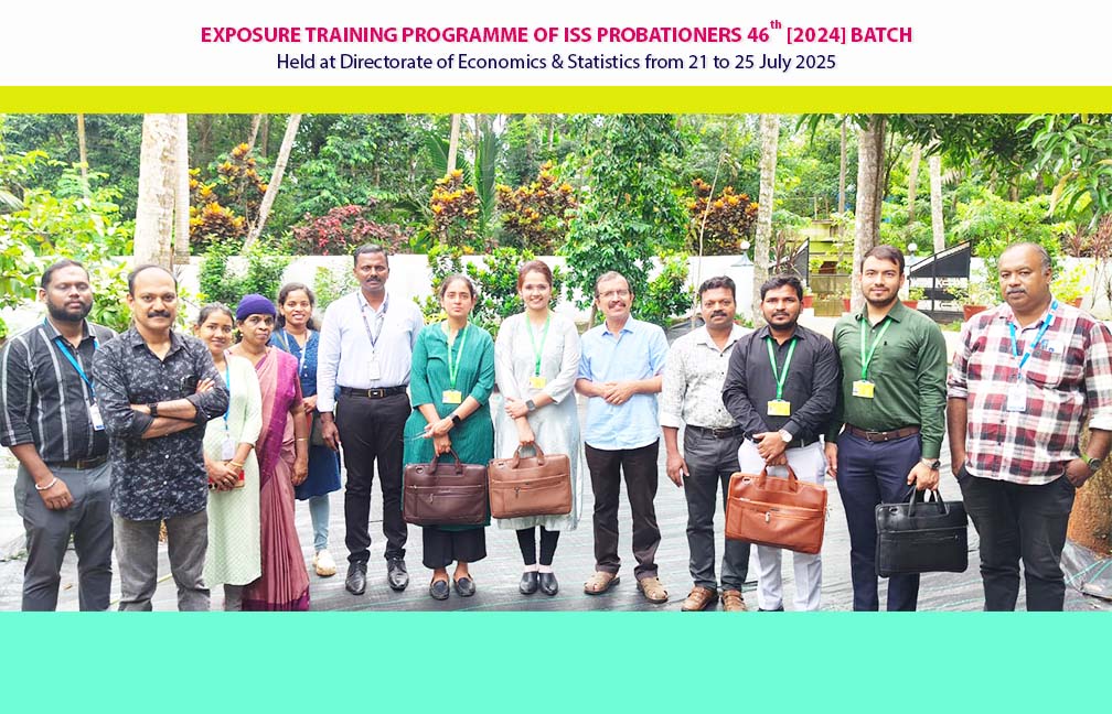 Field visit of ISS probationers held on 22-07-2025 in Thiruvananthapuram district.