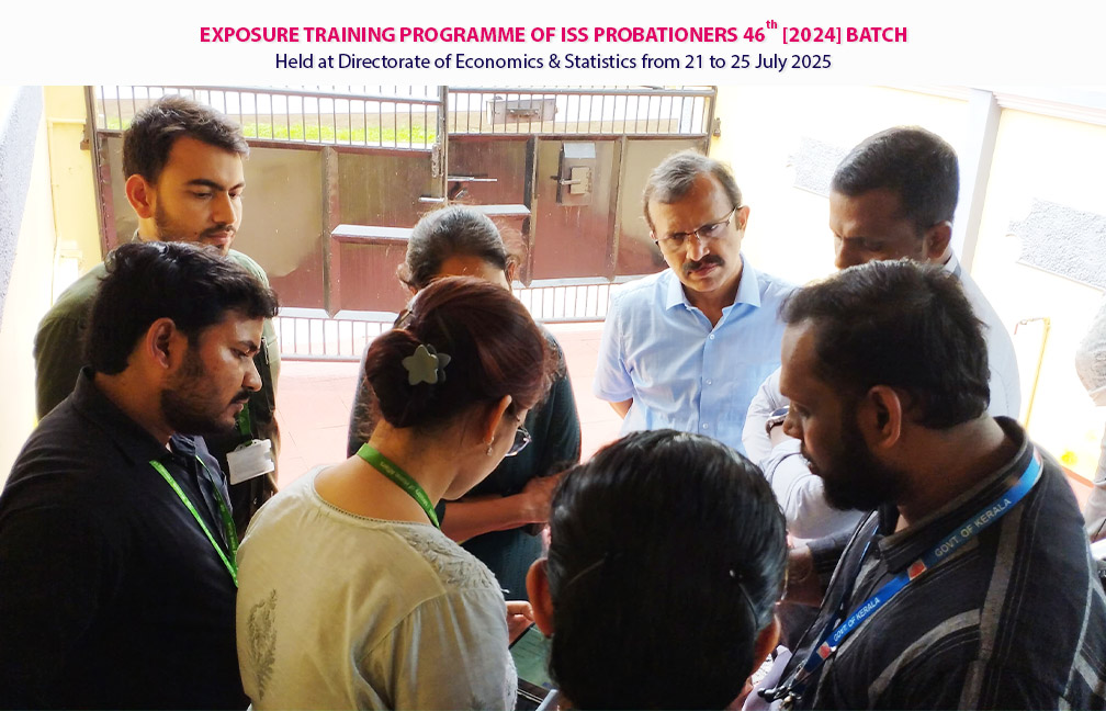 Field visit of ISS probationers held on 22-07-2025 in Thiruvananthapuram district.