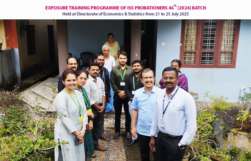 Field visit of ISS probationers held on 22-07-2025 in Thiruvananthapuram district.