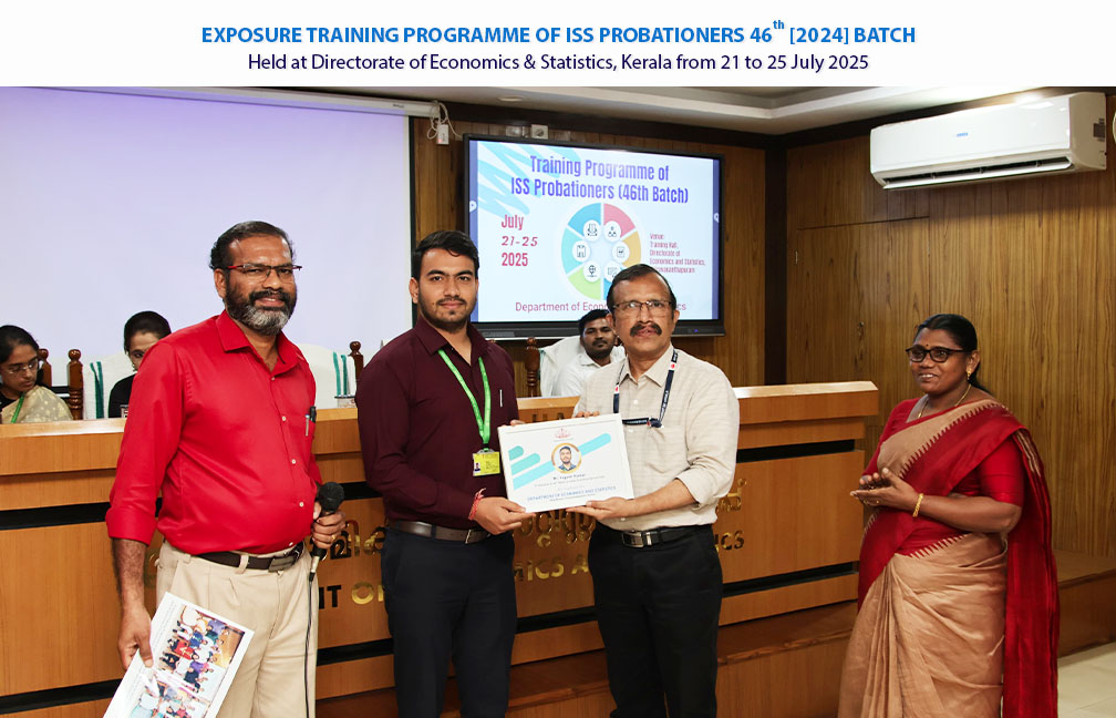 Valedictory function of Exposure training of ISS probationers held on 25-07-2025.