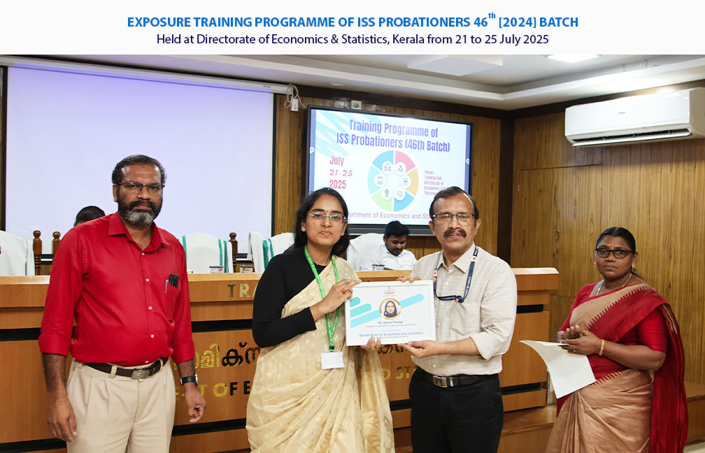 Valedictory function of Exposure training of ISS probationers held on 25-07-2025.