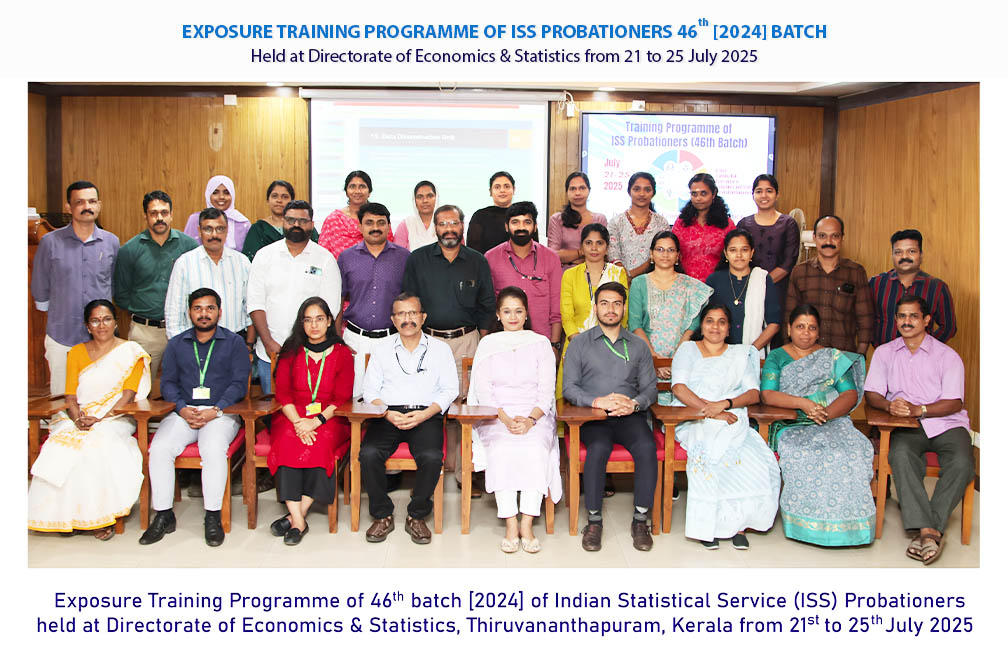 Exposure training of probationers of ISS 2024 batch held at Directorate on 21-07-2025.