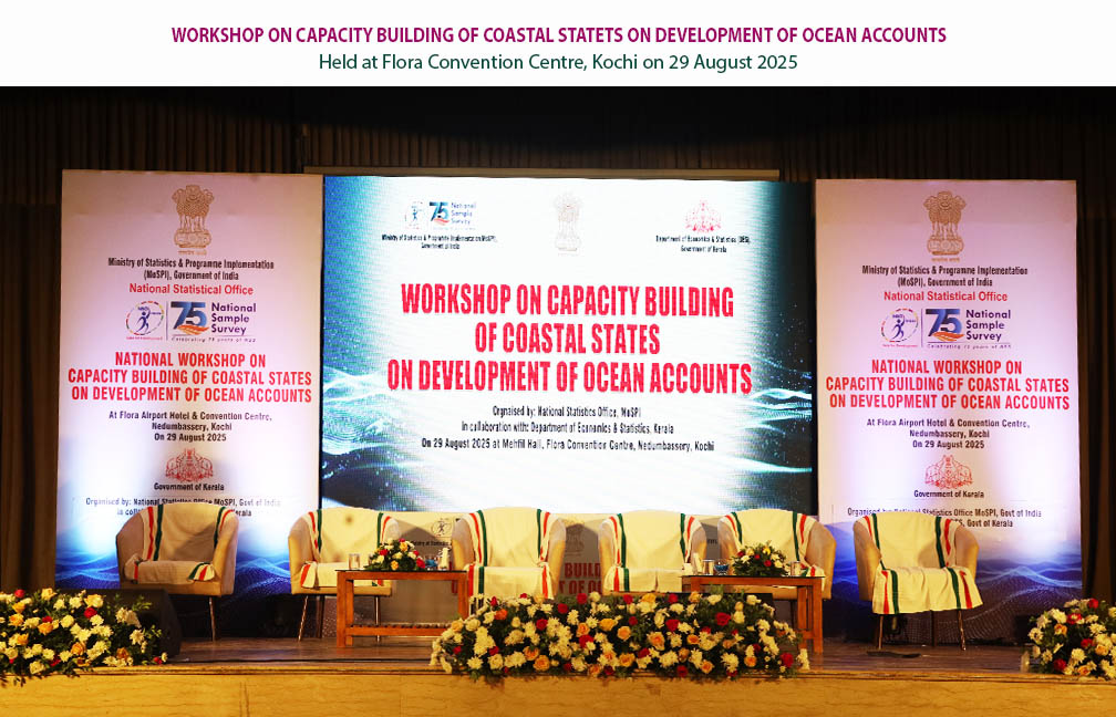 National Workshop on Ocean Accounts organised by MoSPI & DES Kerala at Kochi on 29-08-2025