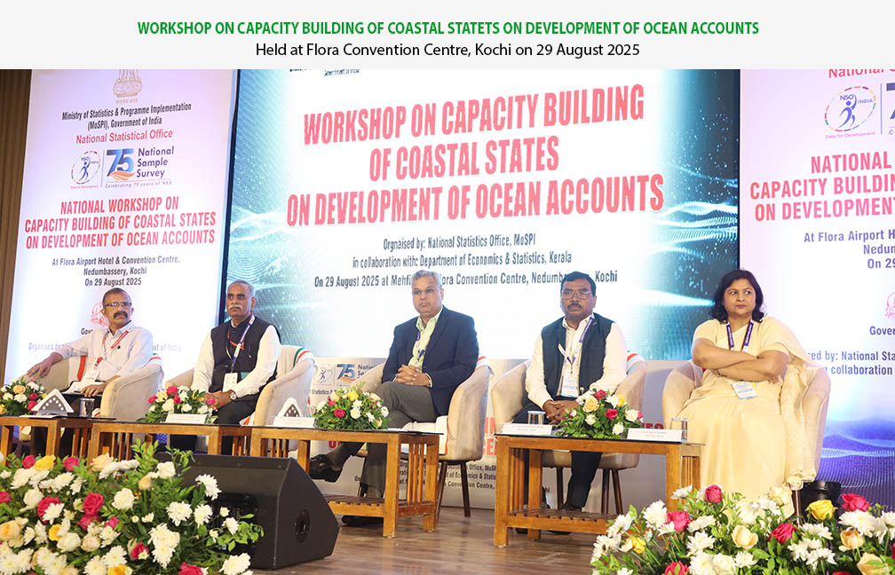 National Workshop on Ocean Accounts organised by MoSPI & DES Kerala at Kochi on 29-08-2025