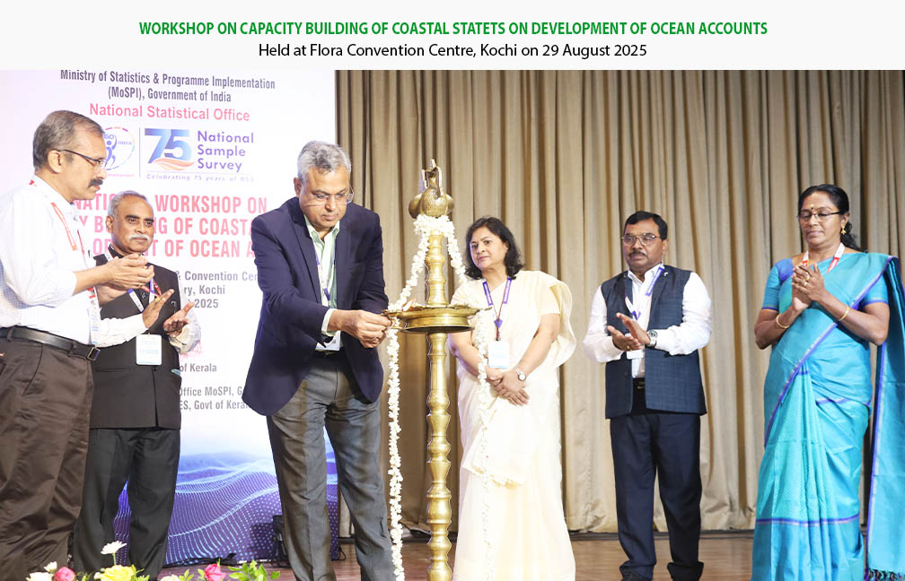National Workshop on Ocean Accounts organised by MoSPI & DES Kerala at Kochi on 29-08-2025