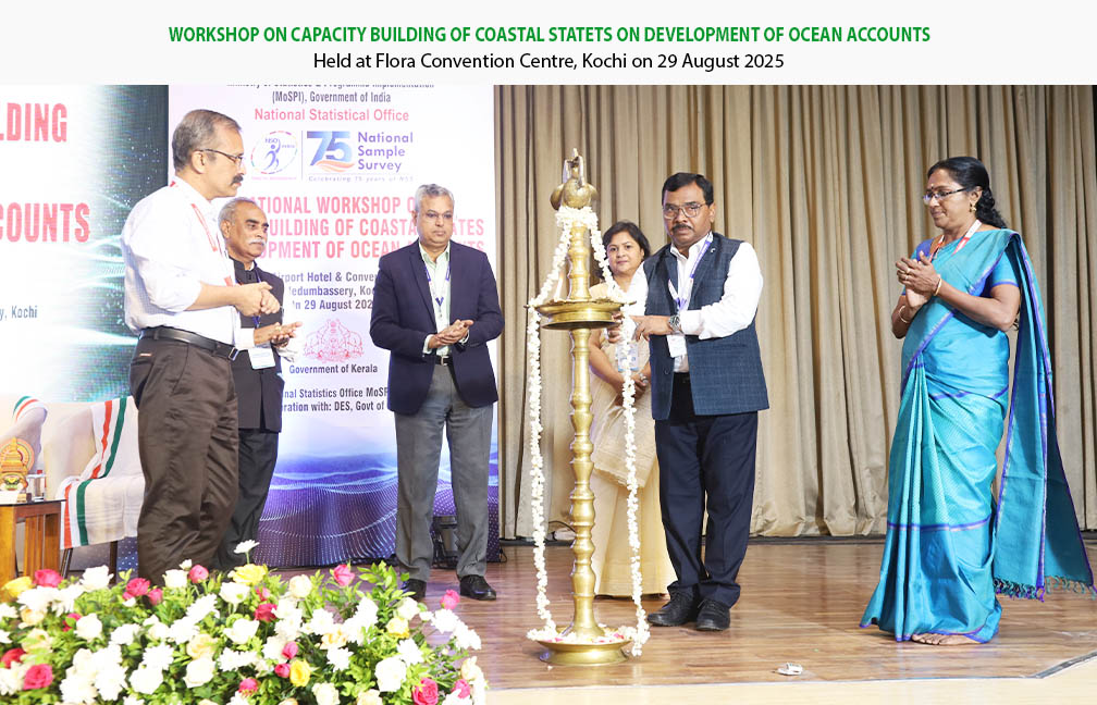 National Workshop on Ocean Accounts organised by MoSPI & DES Kerala at Kochi on 29-08-2025
