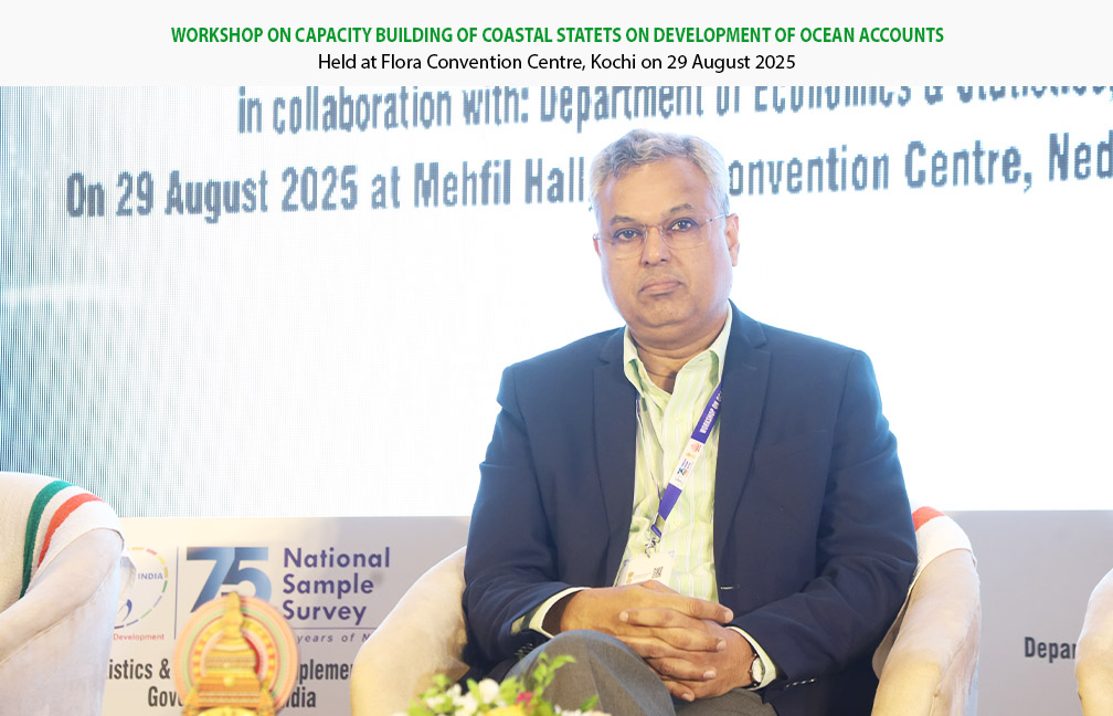 National Workshop on Ocean Accounts organised by MoSPI & DES Kerala at Kochi on 29-08-2025