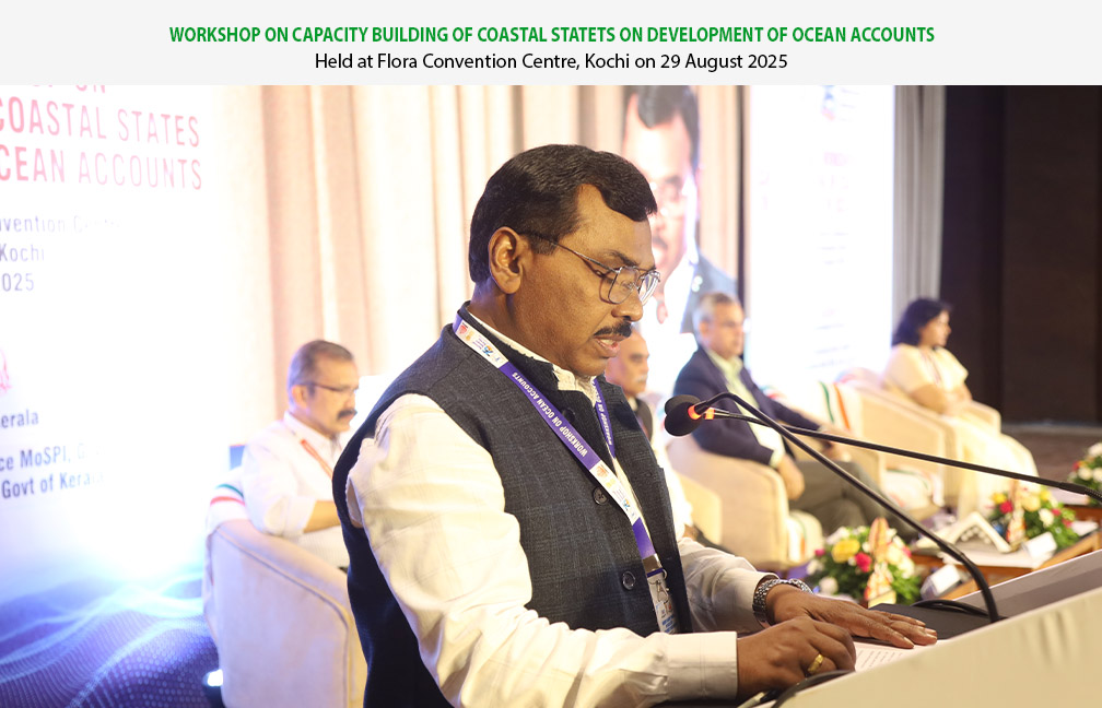 Welcome Address by Sri. Subhash Chandra Malik, ADG (SSD), MoSPI