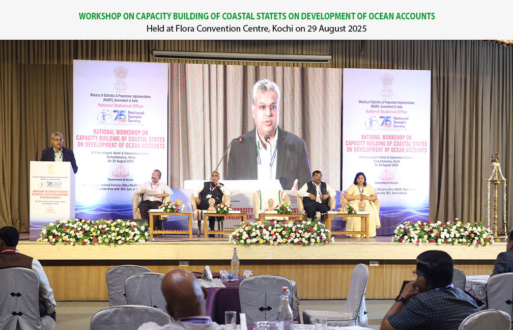 National Workshop on Ocean Accounts organised by MoSPI & DES Kerala at Kochi on 29-08-2025