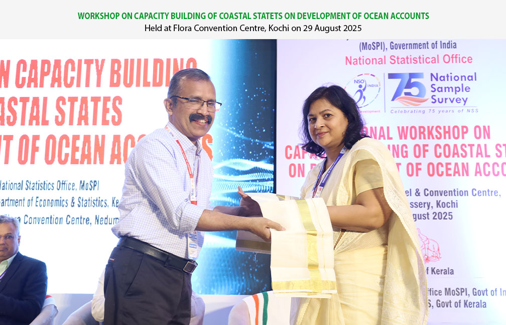 National Workshop on Ocean Accounts organised by MoSPI & DES Kerala at Kochi on 29-08-2025