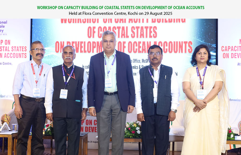 National Workshop on Ocean Accounts organised by MoSPI & DES Kerala at Kochi on 29-08-2025