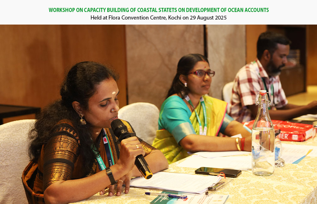 National Workshop on Ocean Accounts organised by MoSPI & DES Kerala at Kochi on 29-08-2025