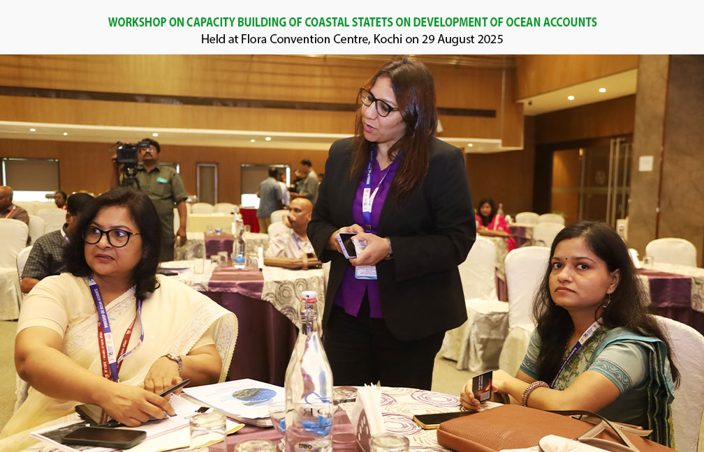 National Workshop on Ocean Accounts organised by MoSPI & DES Kerala at Kochi on 29-08-2025