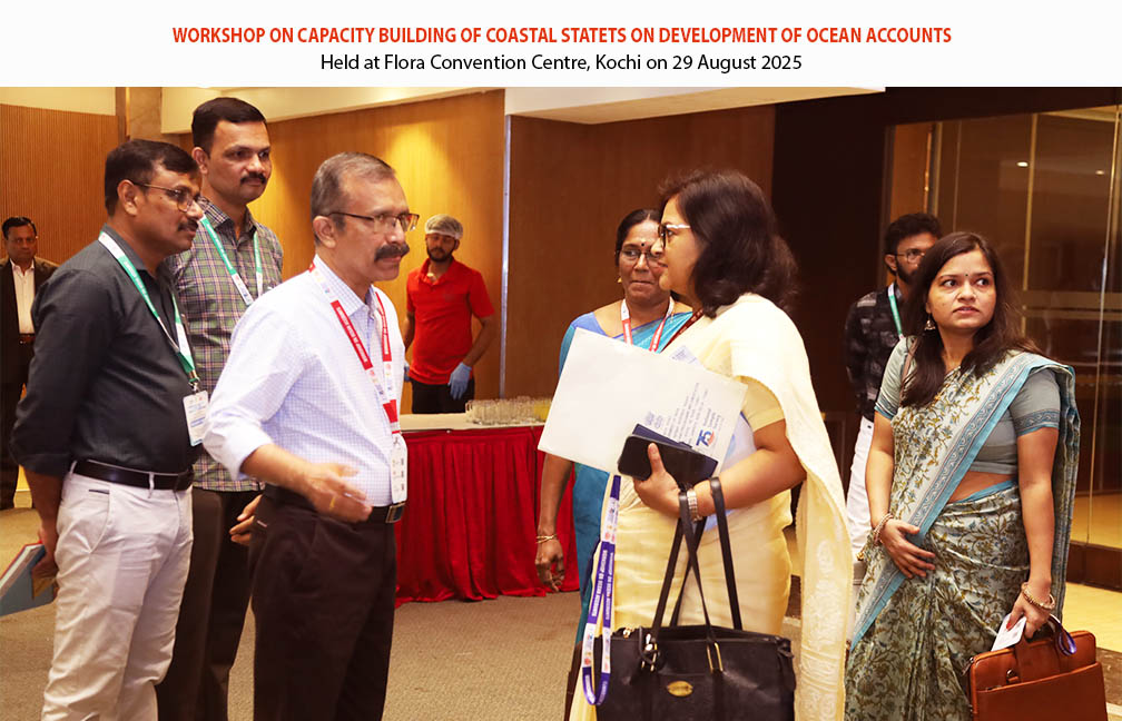 National Workshop on Ocean Accounts organised by MoSPI & DES Kerala at Kochi on 29-08-2025