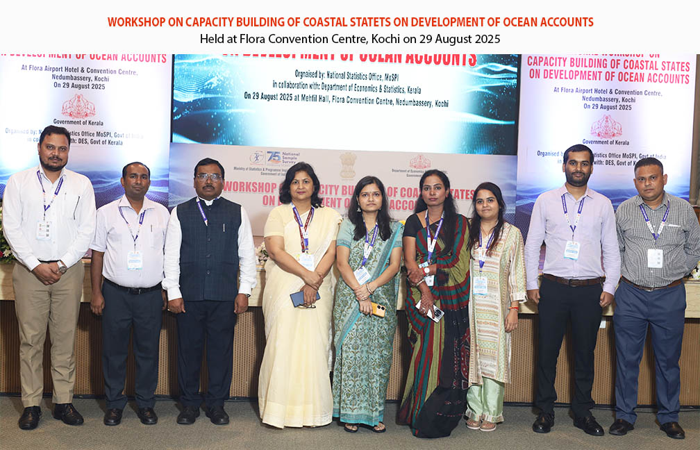 National Workshop on Ocean Accounts organised by MoSPI & DES Kerala at Kochi on 29-08-2025