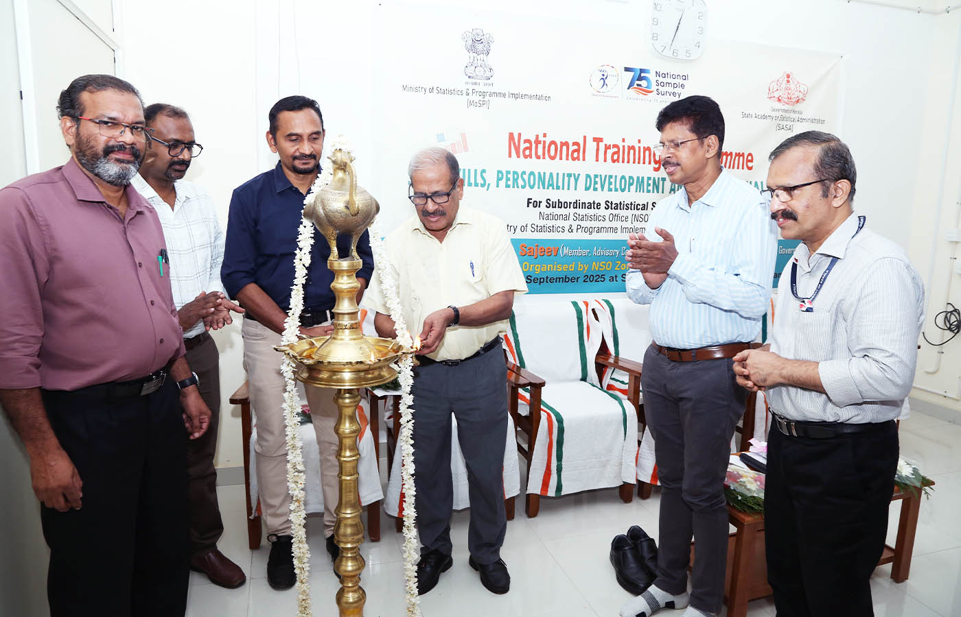 Training Programme on Soft Skills for Subordinate Statistical Service Officers held at SASA from 22 to 26 Sept 2025