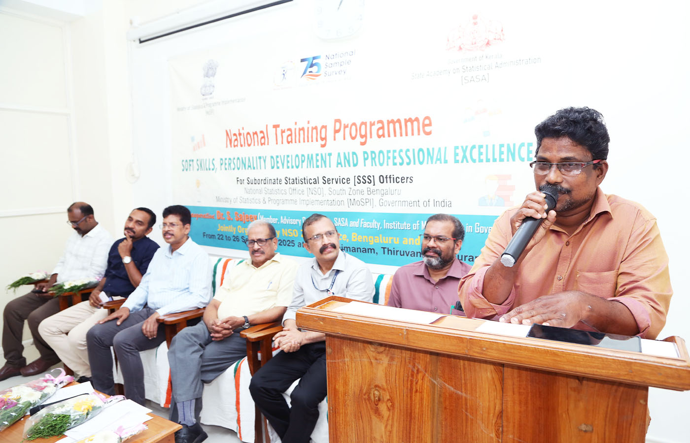 Training Programme on Soft Skills for Subordinate Statistical Service Officers held at SASA from 22 to 26 Sept 2025