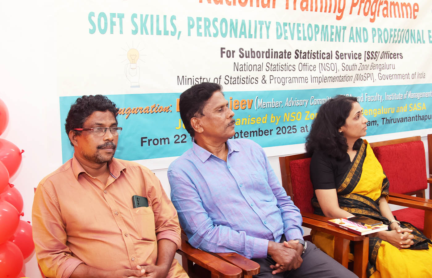 Training Programme on Soft Skills for Subordinate Statistical Service Officers held at SASA from 22 to 26 Sept 2025