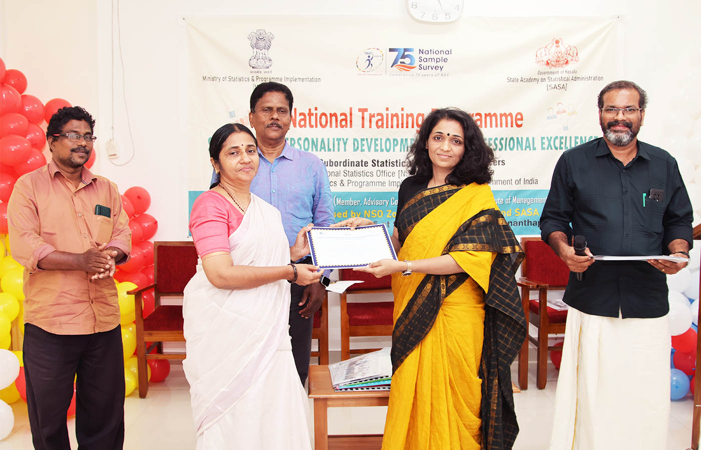Smt. Dolly Vrrghese, Senior Statistical Officer, NSO Sub Regional Office, Thrissur, Kerala