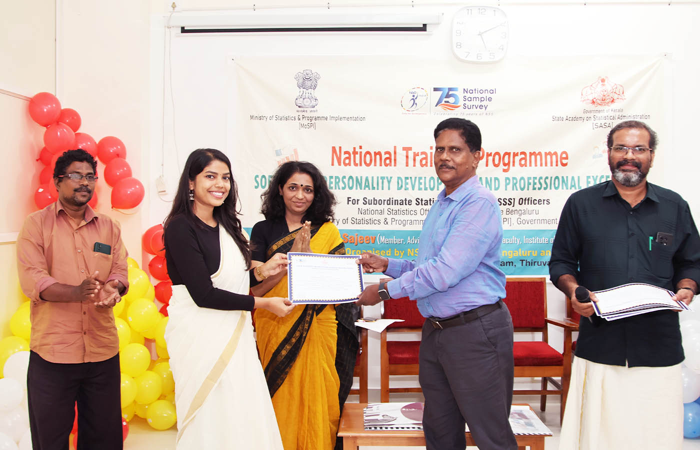 Ms. Roshni Sinha, Senior Statistical Officer, NSO Regional Office, Bengaluru, Karnataka.