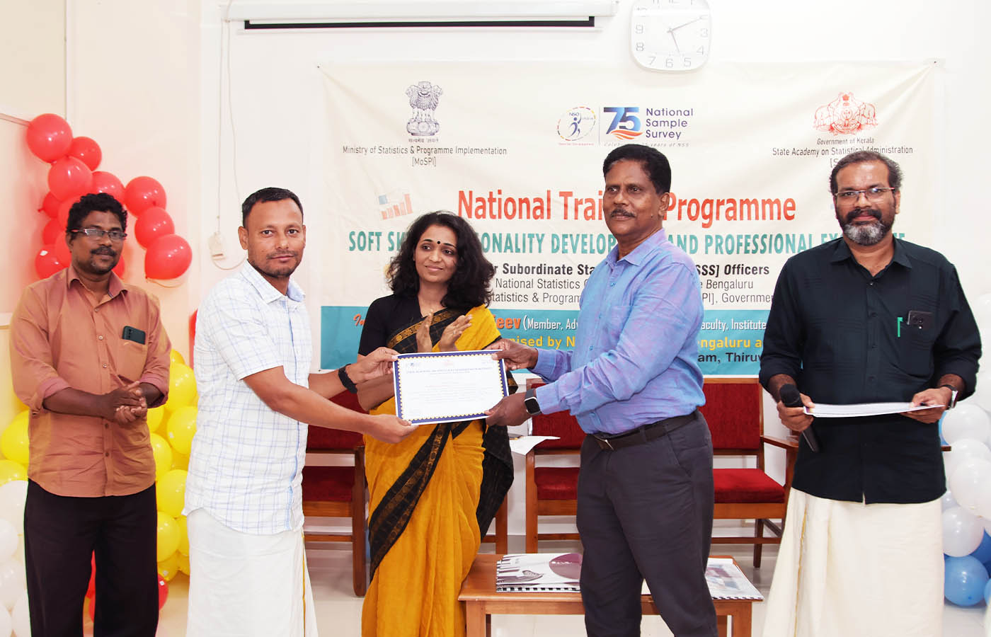 Sri. Rajkishore Mukhiya, Senior Statistical Officer, NSO Sub Regional Office, Puducherry