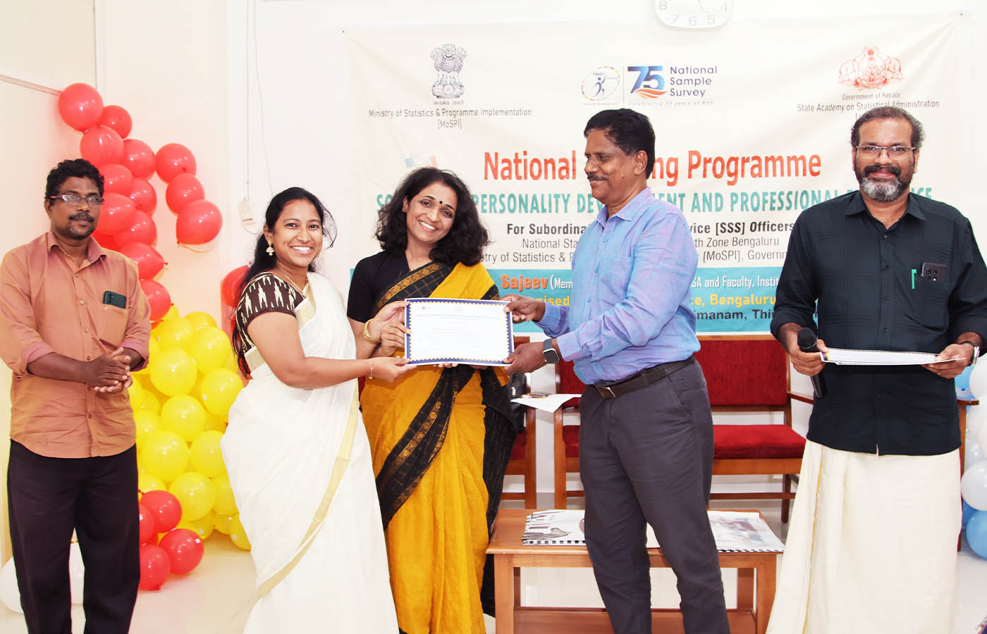 Ms. Lakshmi Chaitanya K, Junior Statistical Officer, NSO Regional Office, Bengaluru, Karnataka.
