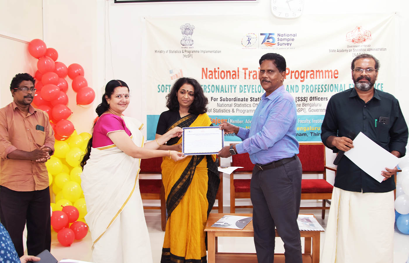 Smt. Divya K, Senior Statistical Officer, NSO Sub Regional Office, Tiruchirapalli, Tamuil Nadu.