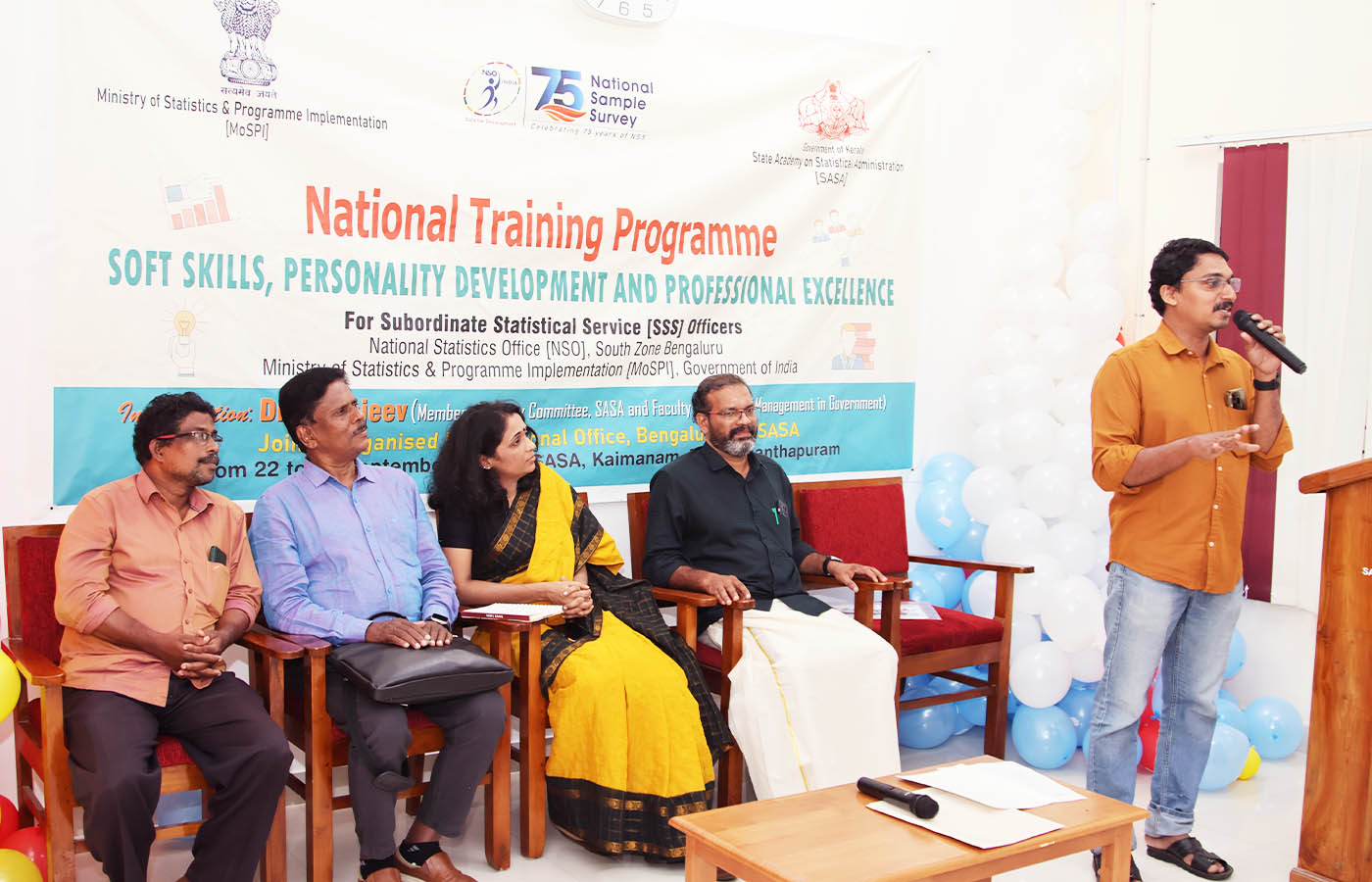 Training Programme on Soft Skills for Subordinate Statistical Service Officers held at SASA from 22 to 26 Sept 2025