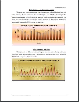 Report on Agricultural Statistics 2014-15