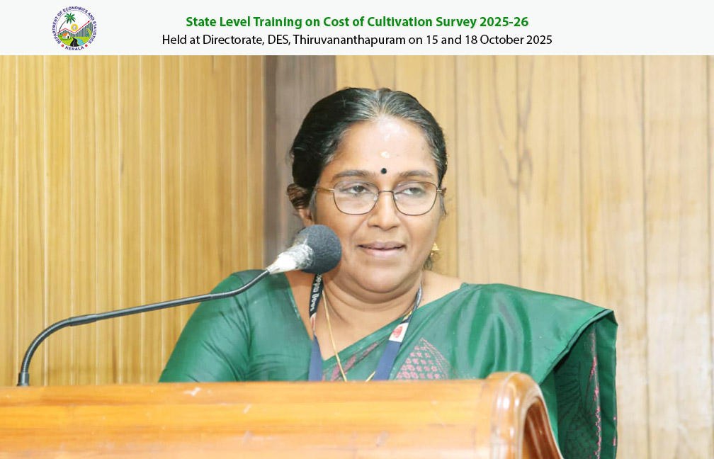 Refresher Training Programme on Cost of Cultivation Survey held at the Directorate on 15 and 18 Oct 2025.
