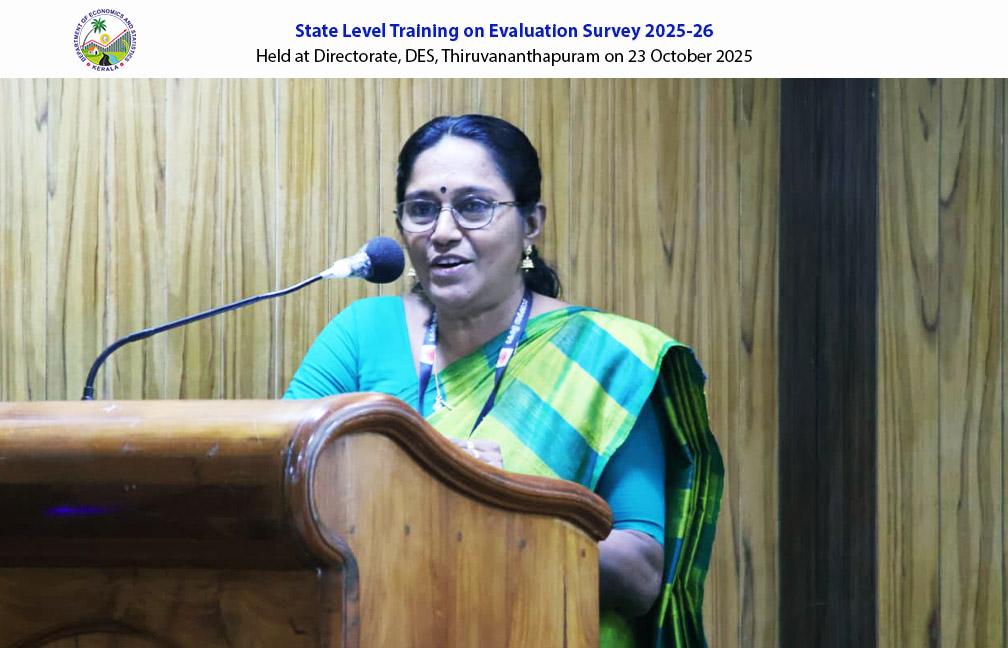 Refresher Training Programme on Evaluation Survey held at the Directorate on 23 Oct 2025.