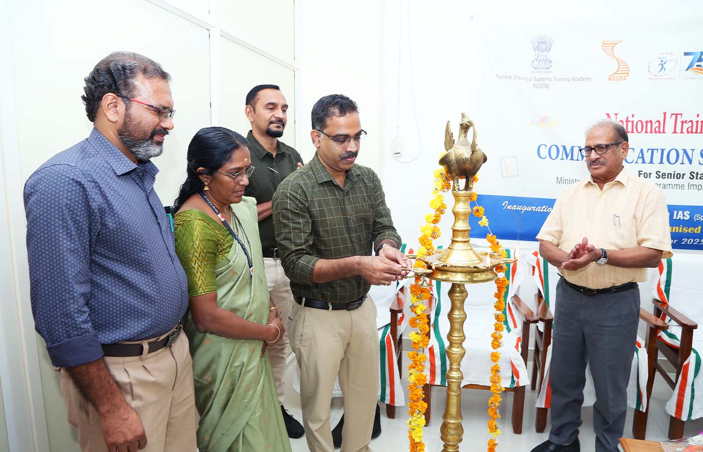 National Training on Communication Skill Deveopment for SSS cadre officers of MoSPI held at SASA from 10 to 14 Nov 2025.