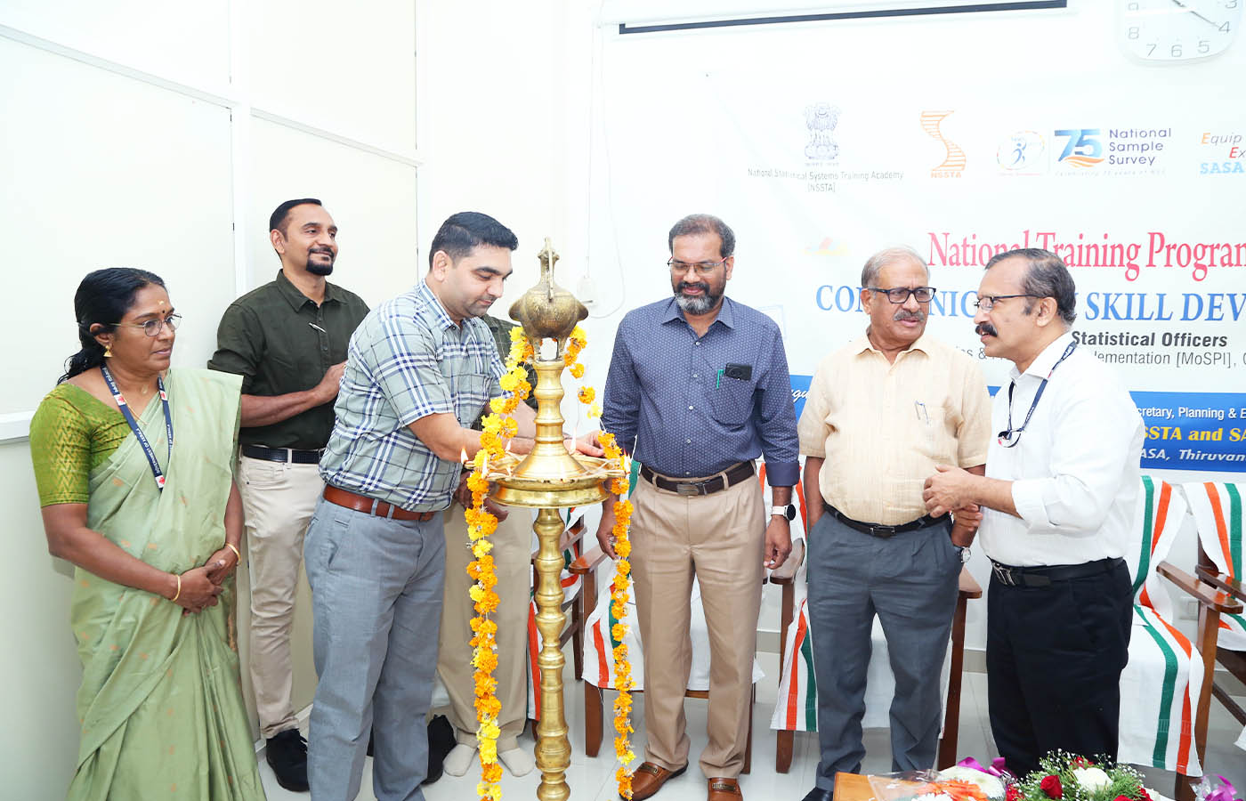 National Training on Communication Skill Deveopment for SSS cadre officers of MoSPI held at SASA from 10 to 14 Nov 2025.