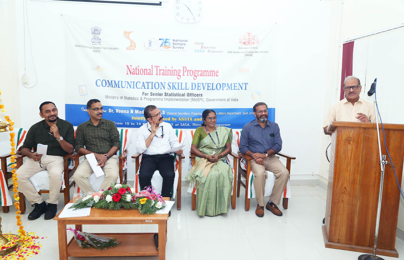 National Training on Communication Skill Deveopment for SSS cadre officers of MoSPI held at SASA from 10 to 14 Nov 2025.