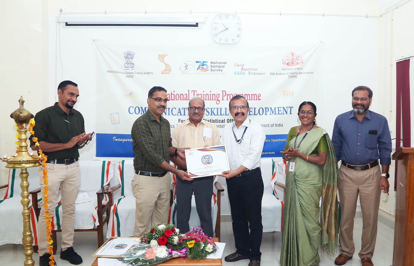 National Training on Communication Skill Deveopment for SSS cadre officers of MoSPI held at SASA from 10 to 14 Nov 2025.