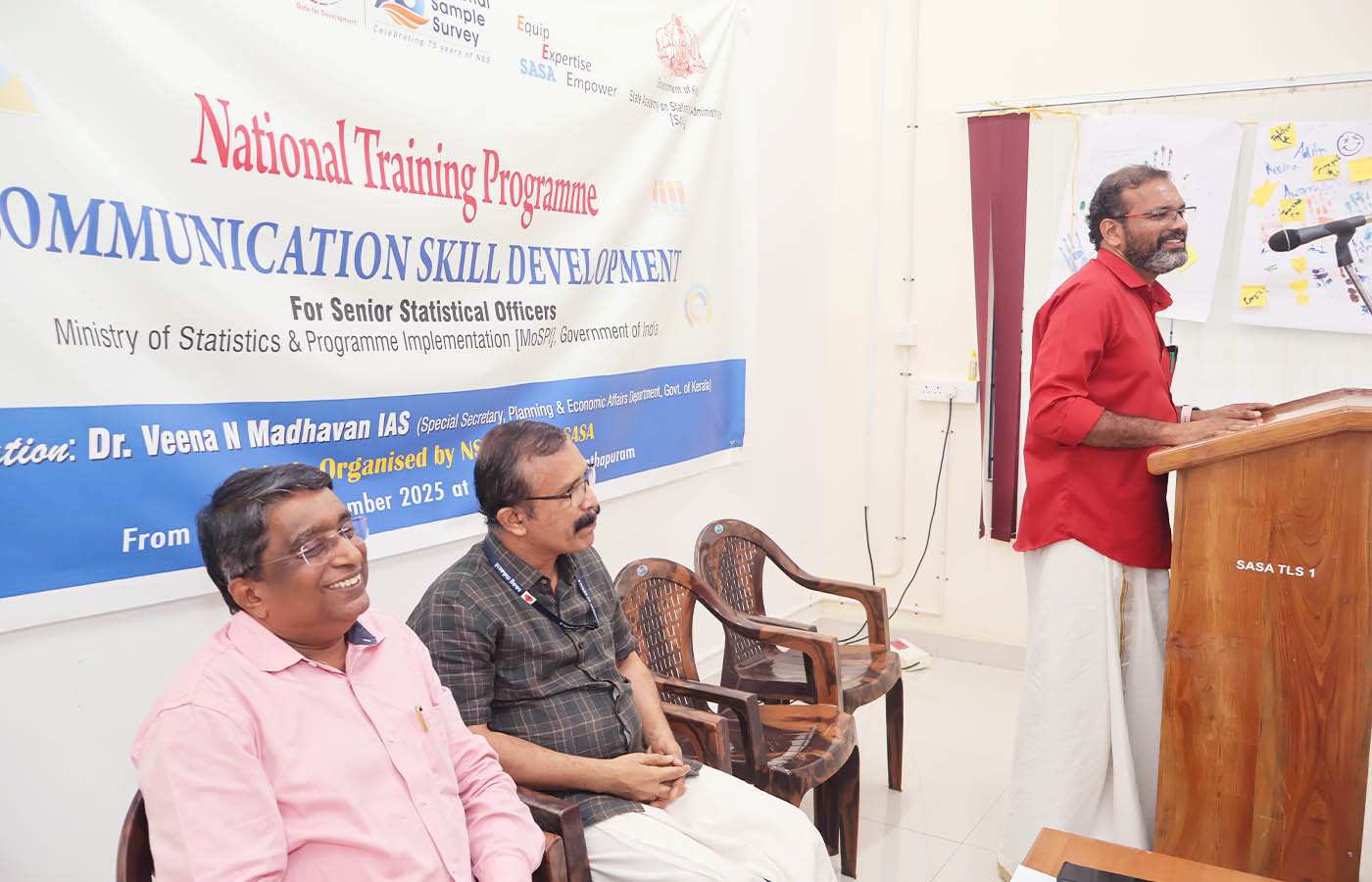 Valedictory function of National Training on Communication Skill Deveopment for SSS held at SASA on 14 Nov 2025.