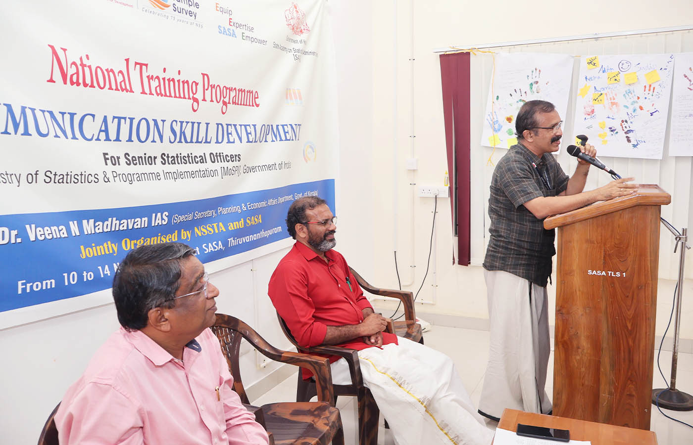 Valedictory function of National Training on Communication Skill Deveopment for SSS held at SASA on 14 Nov 2025.