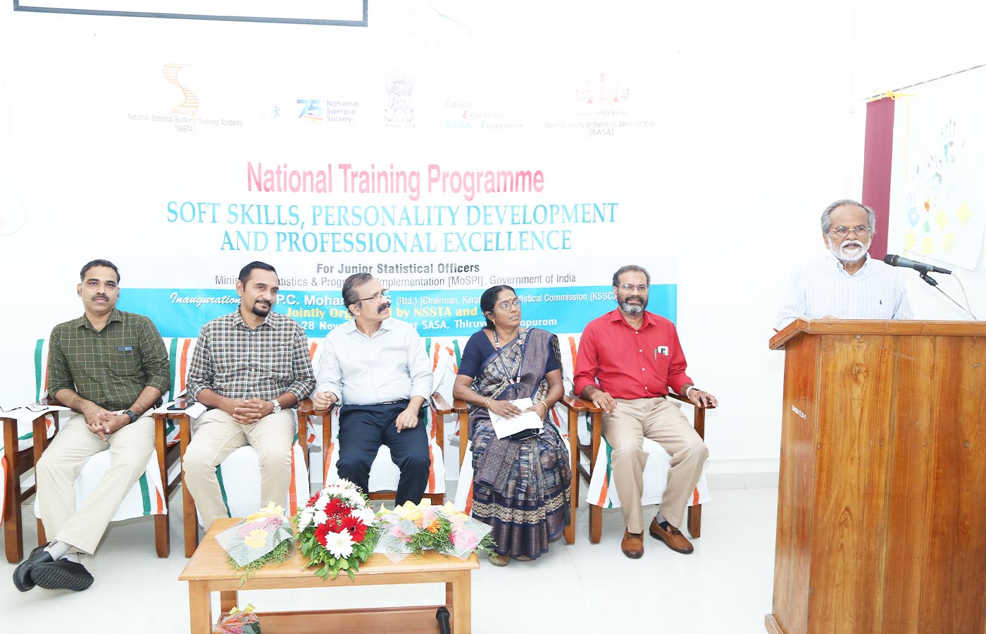 National Training on Soft Skills for JSO cadre officers of MoSPI held at SASA from 24 to 28 Nov 2025.