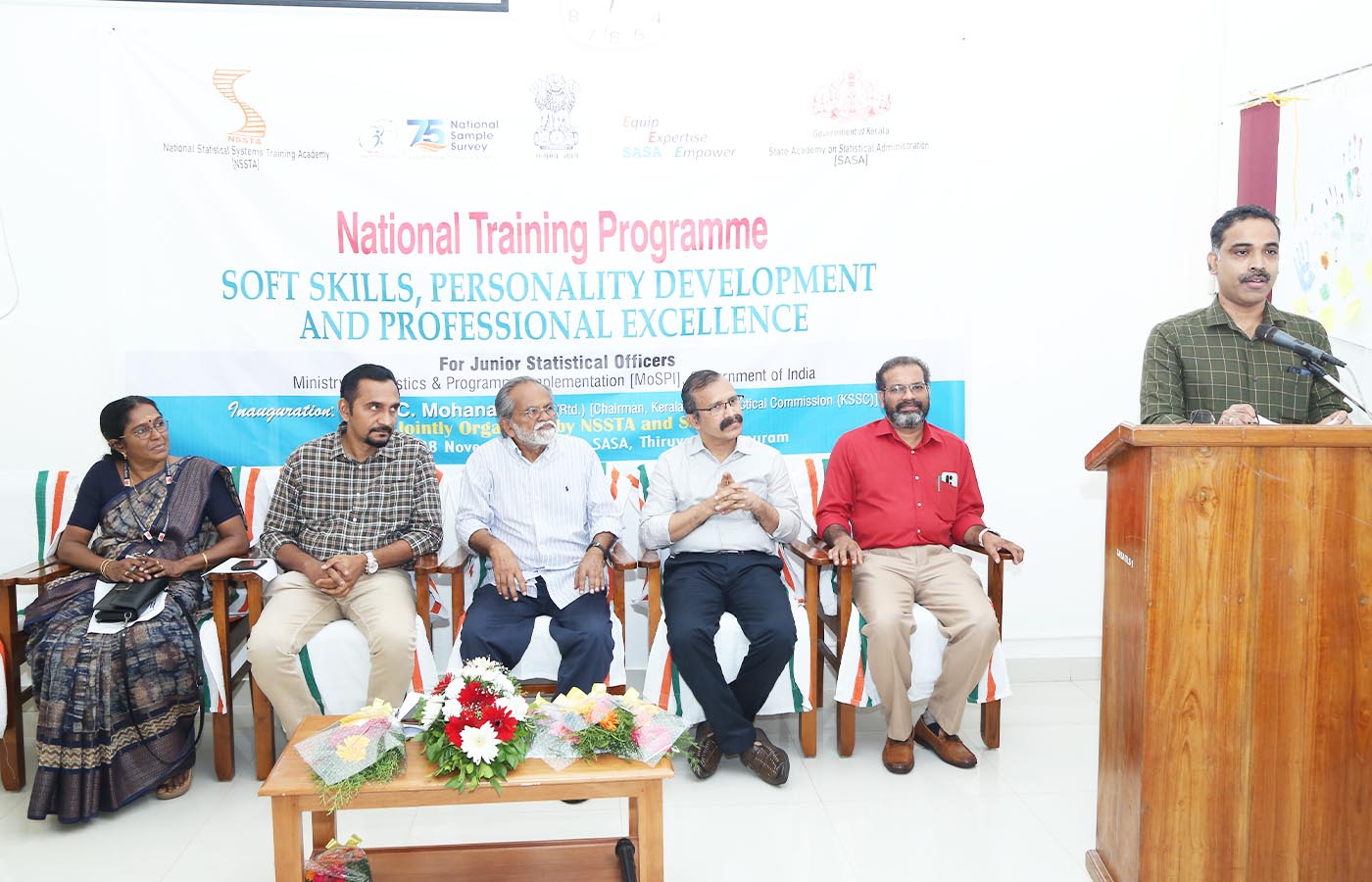 National Training on Soft Skills for JSO cadre officers of MoSPI held at SASA from 24 to 28 Nov 2025.